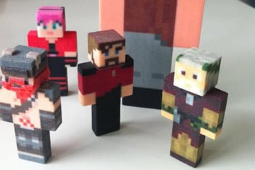 MineToys, le action figure dell’avatar di Minecraft