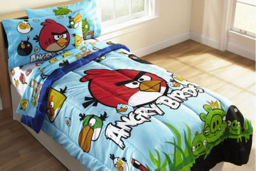 Il set da letto di Angry Birds