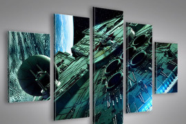 I quadri della Millennium Falcon quadro-millennium-falcon