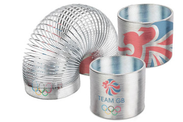 Slinky, la molla magica in versione olimpica
