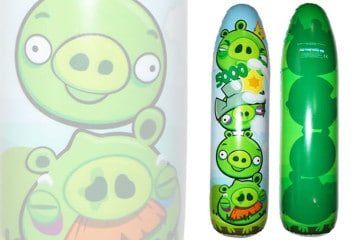 Il punchball gonfiabile degli Angry Birds
