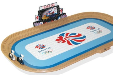 Il velodromo britannico delle Olimpiadi di Londra 2012