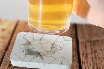 I sottobicchieri di calcestruzzo