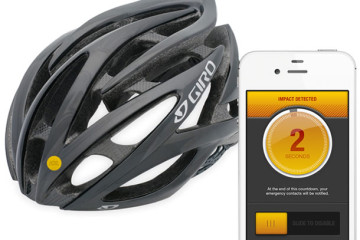 Crash Sensor, per caschi intelligenti