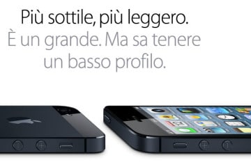 Presentato l’iPhone 5