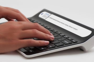 SmarType, la tastiera con schermo integrato