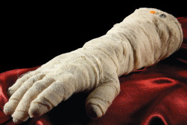 La mano mummificata mano-mummificata