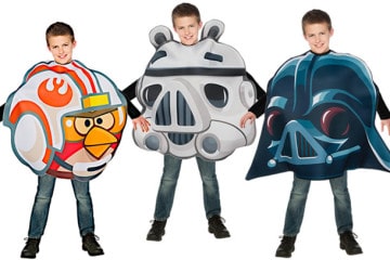 I costumi per bambini di Angry Birds Star Wars