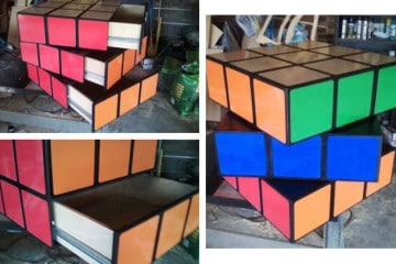 La cassettiera di Rubik