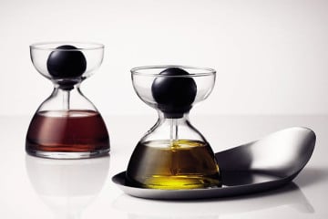Olio e Aceto con dosatore a pipetta