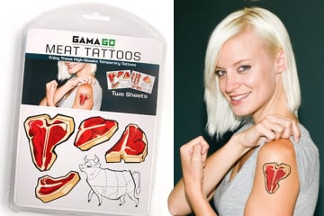 I tatuaggi bistecca