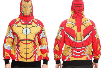 Le felpe-armatura di Iron Man 3