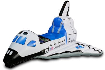 Lo Space Shuttle gonfiabile