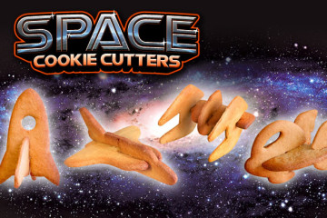 Stampi per biscotti Spaziali 3D