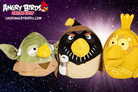 I nuovi peluche di Angry Birds Star Wars