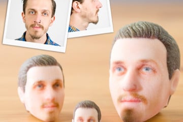 La vostra faccia in 3D
