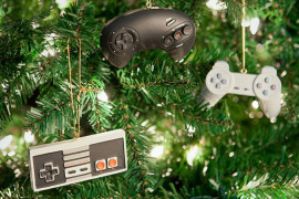 Decorazioni da gamer per l’albero di Natale