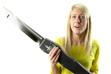 Il coltello a scatto gigante