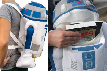 Lo zaino di peluche R2-D2