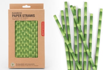 Le cannucce di bamboo