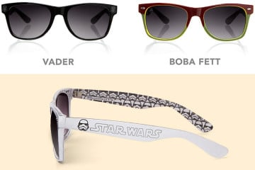 Gli occhiali di Star Wars