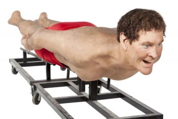 La replica di David Hasselhoff