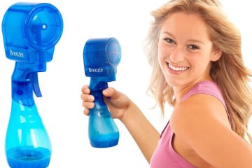 Breezie, il nebulizzatore portatile