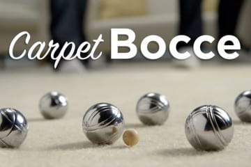 Le bocce da tappeto