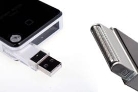 Il rasoio da viaggio USB rasoio-usb