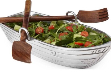 L’insalata? La servo nella barca