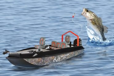 La barca RC da pesca