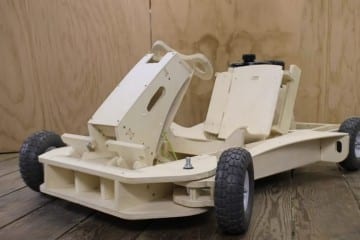 Go kart di legno