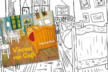 Libro da colorare di Van Gogh
