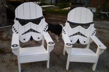 Sedia di legno Stormtrooper