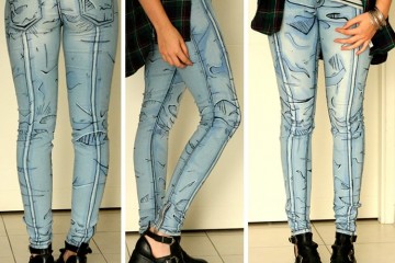 Jeans cel-shaded