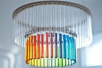 Lampadario Provette lampadario