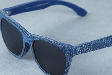Occhiali da sole in denim