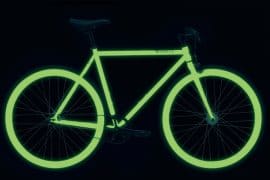 Bicicletta fosforescente