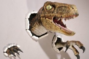 Dinosauri da parete