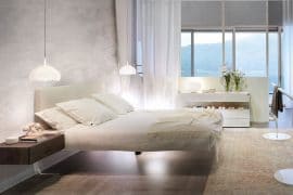 Il letto fluttuante letto-fluttua
