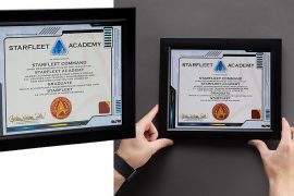 Il diploma della Starfleet Accademy diploma-starfleet-academy