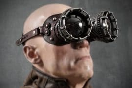 Occhiali Steampunk optiscope