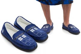 Mocassini TARDIS pantofole-tardis