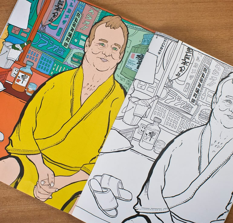 libro-da-colorare-bill-murray-1