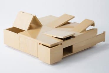 Tavolino multi-scomparti
