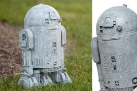 R2-D2 da giardino