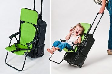 Trolley con sedia
