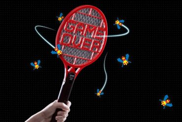 Racchetta elettrica Game Over