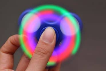 Fidget Spinner LED luminosi