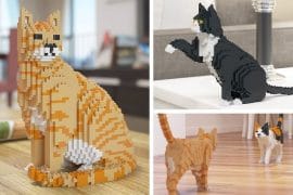 Gatti in stile LEGO